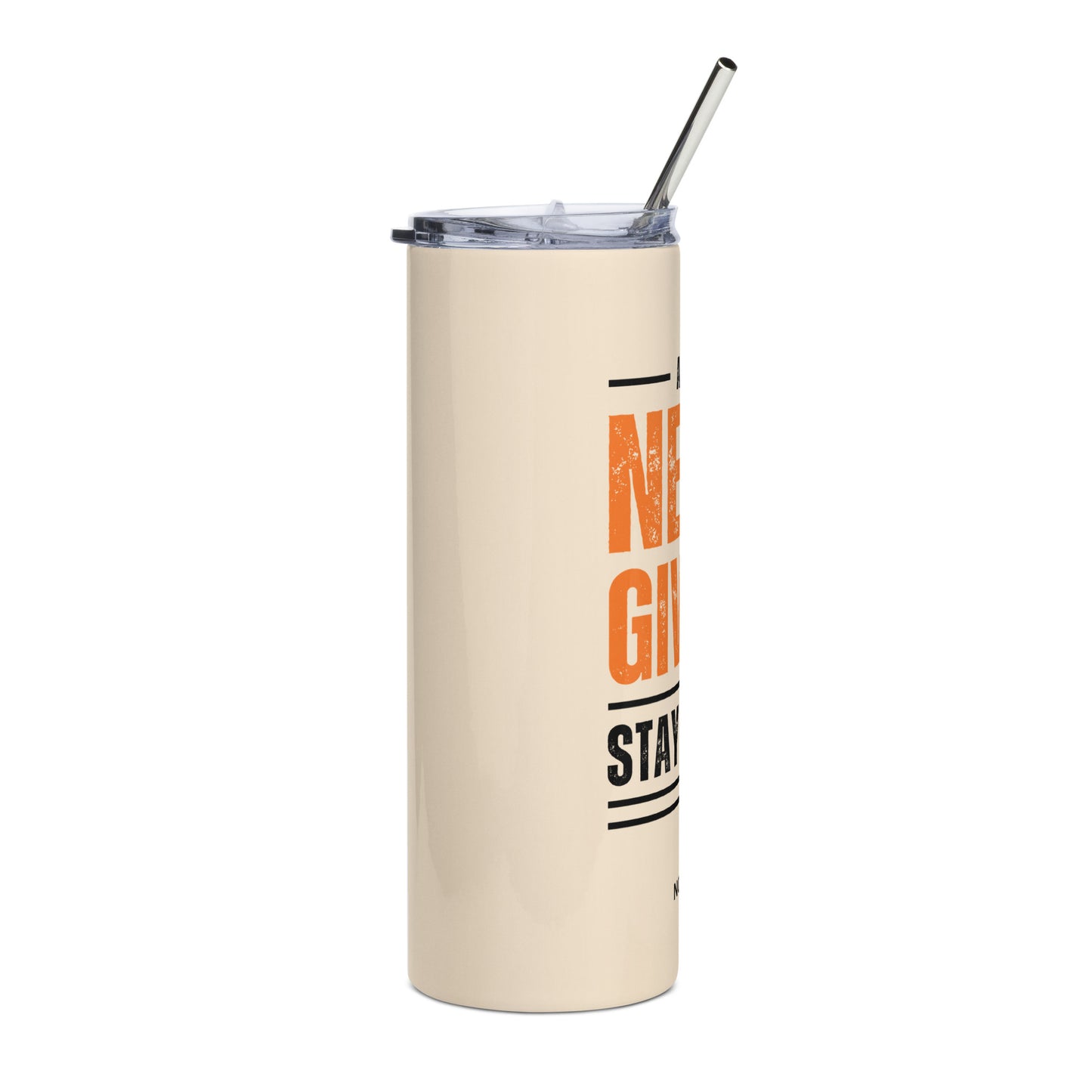 Stainless steel tumbler