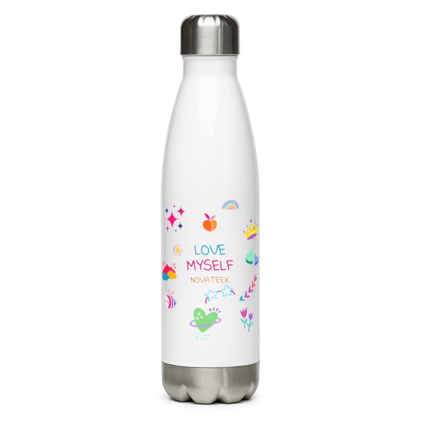 Stainless steel water bottle