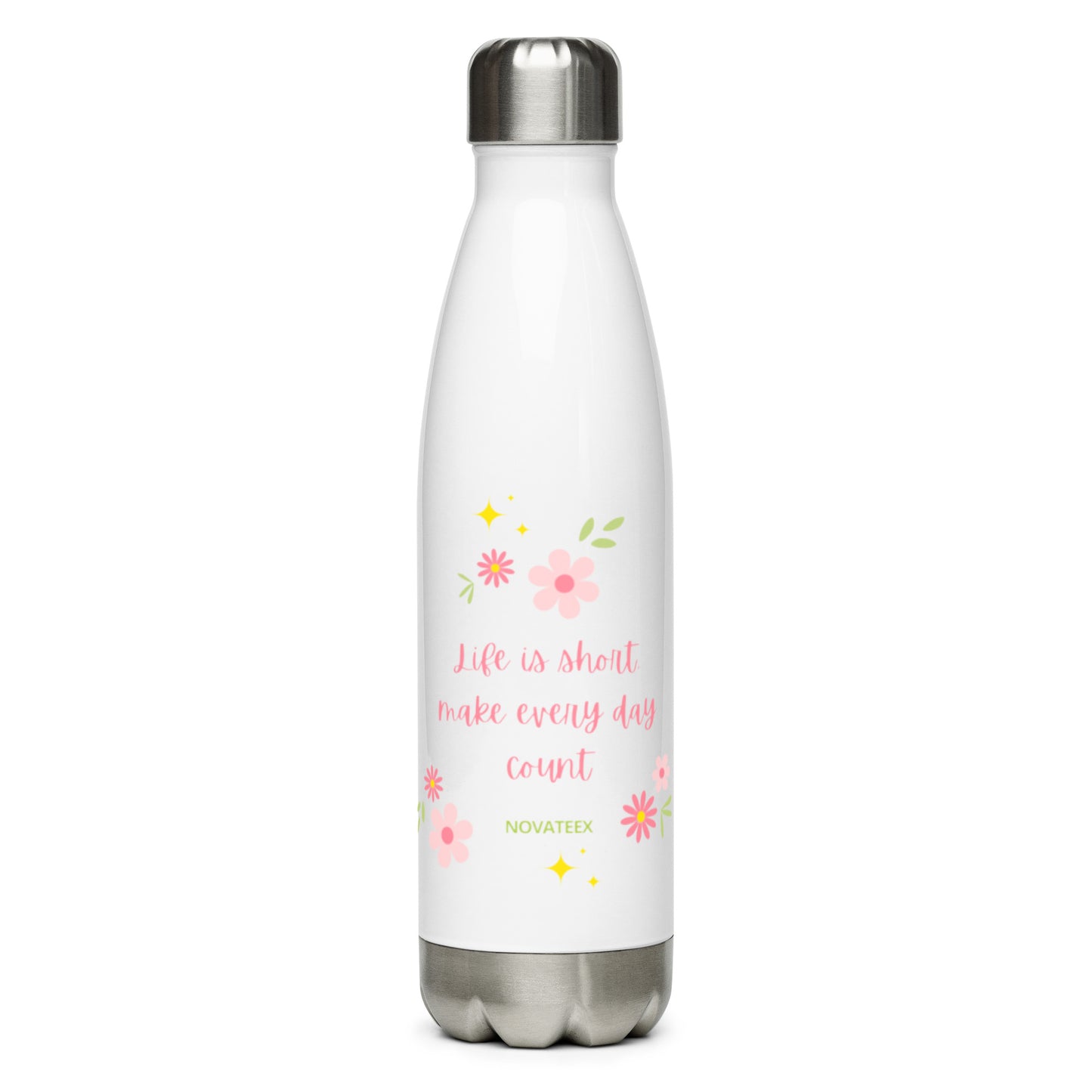 Stainless steel water bottle