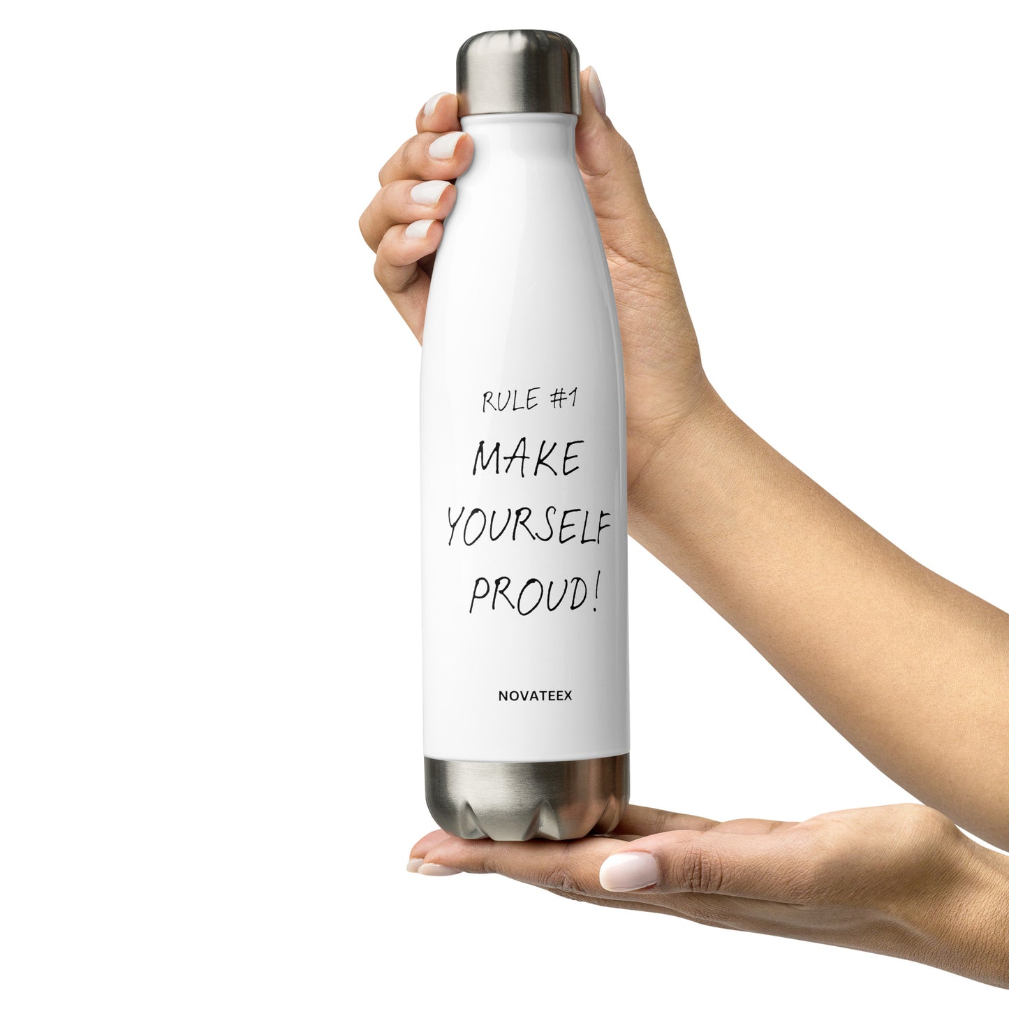 Stainless steel water bottle