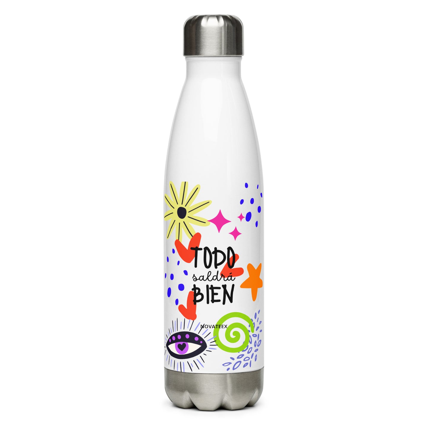 Stainless steel water bottle