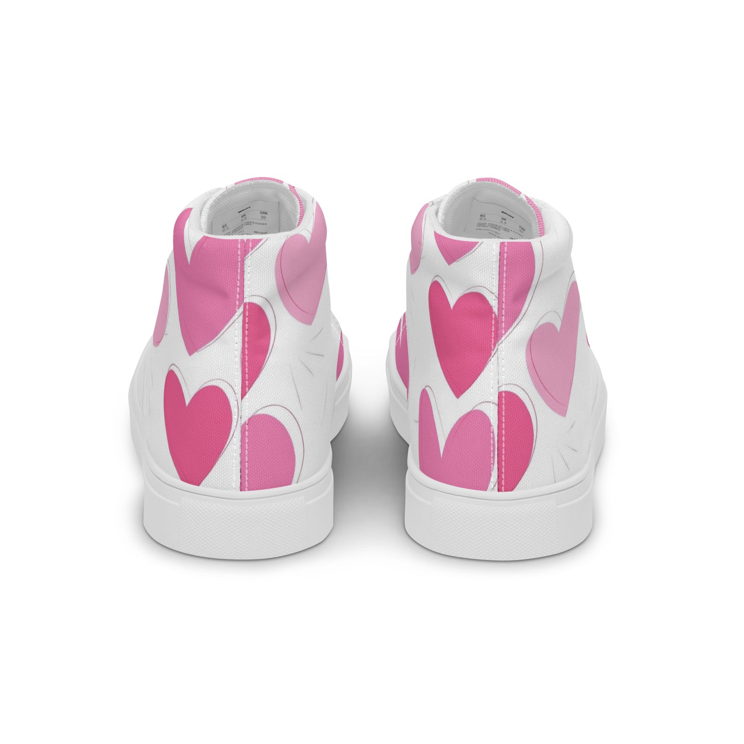 Women’s high top canvas shoes