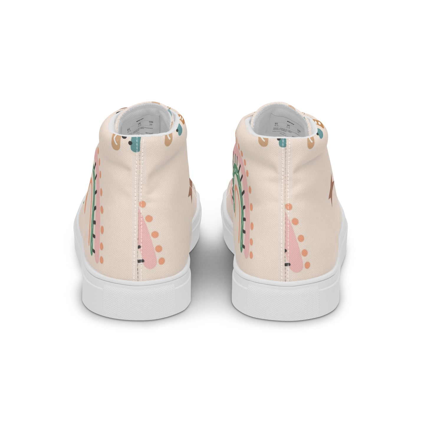 Women’s high top canvas shoes