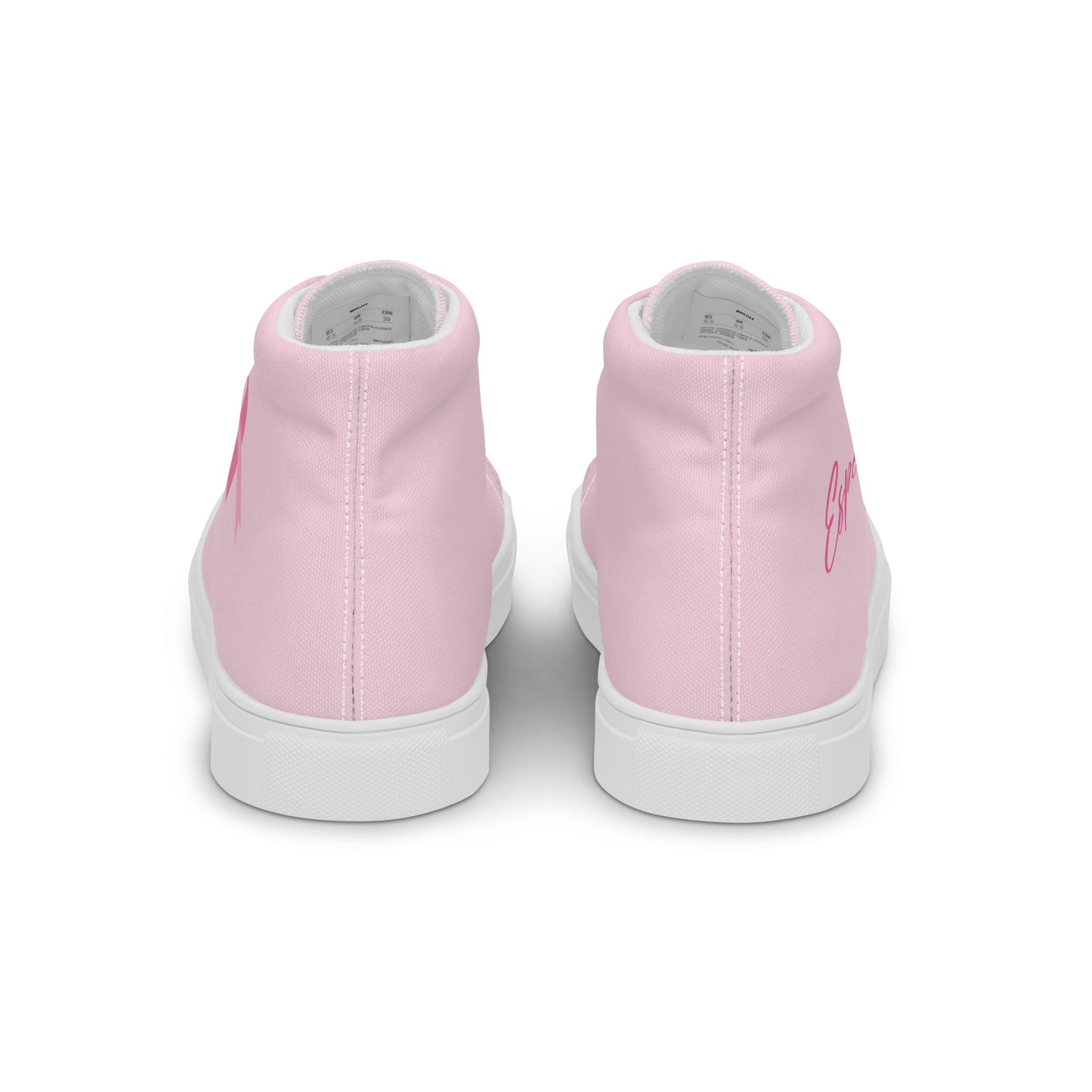 Women’s high top canvas shoes