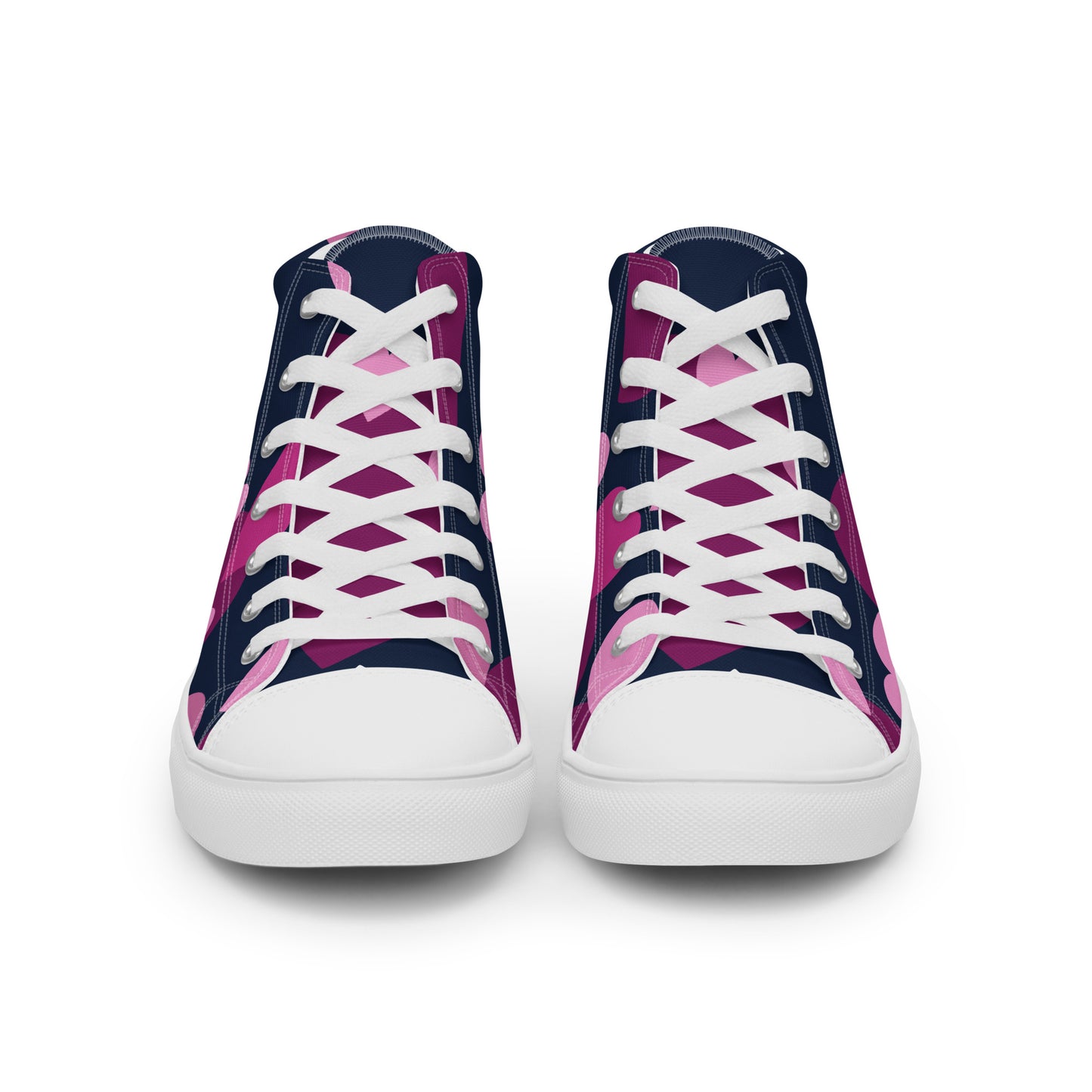 Women’s high top canvas shoes