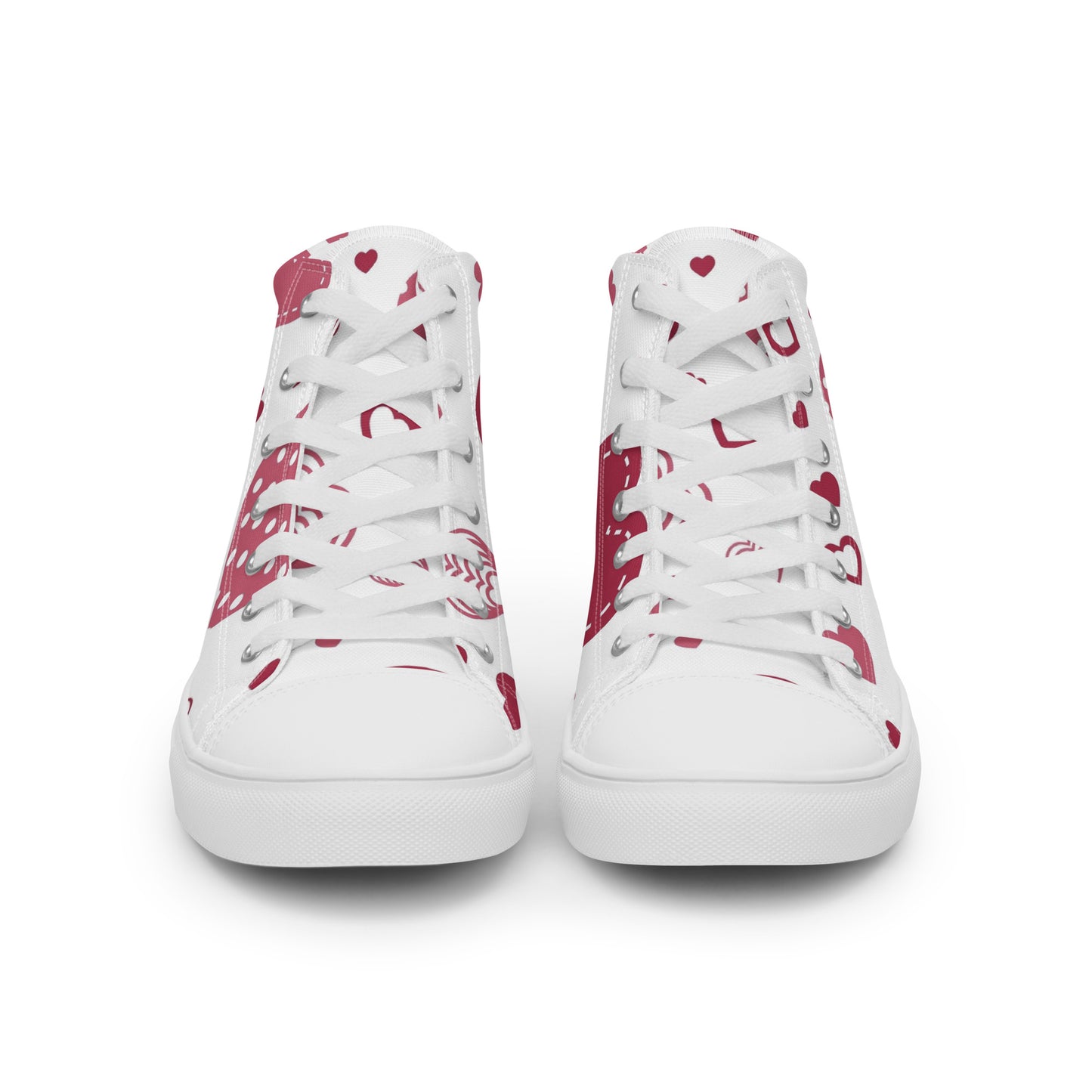 Women’s high top canvas shoes