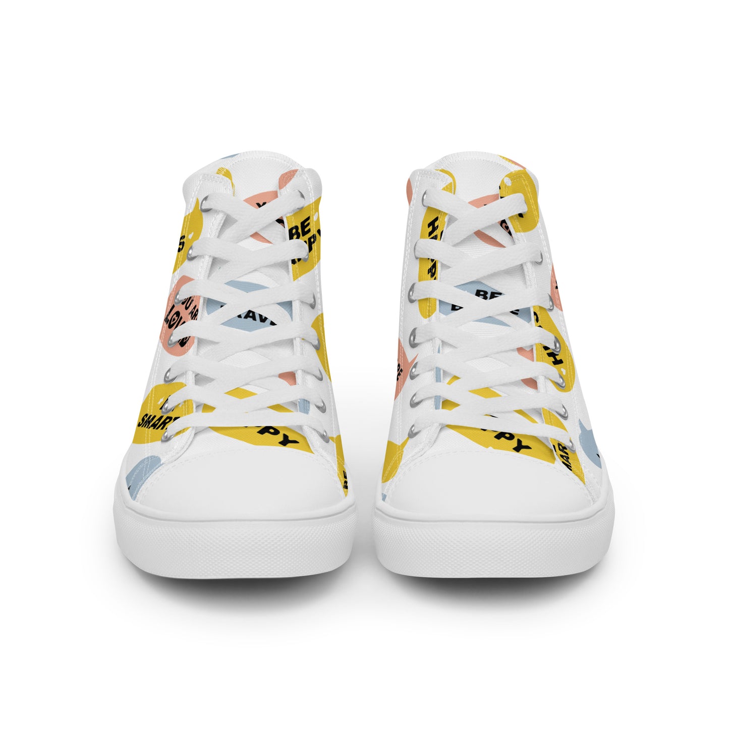 Women’s high top canvas shoes