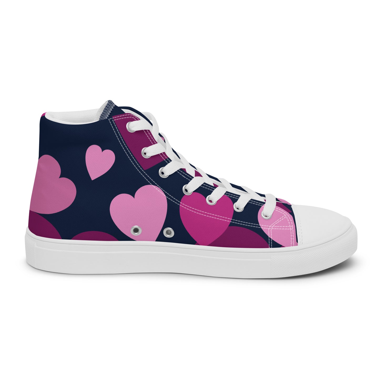 Women’s high top canvas shoes