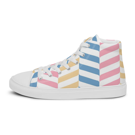 Women’s high top canvas shoes