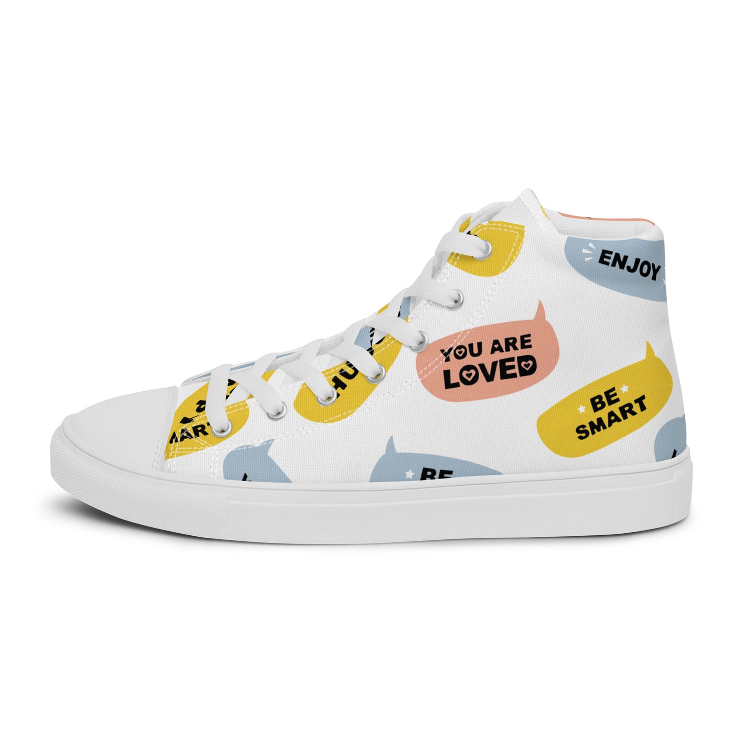 Women’s high top canvas shoes