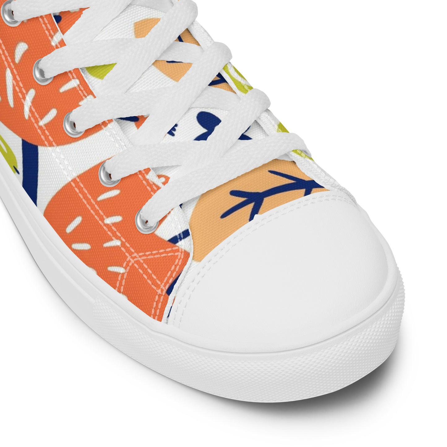 Women’s high top canvas shoes