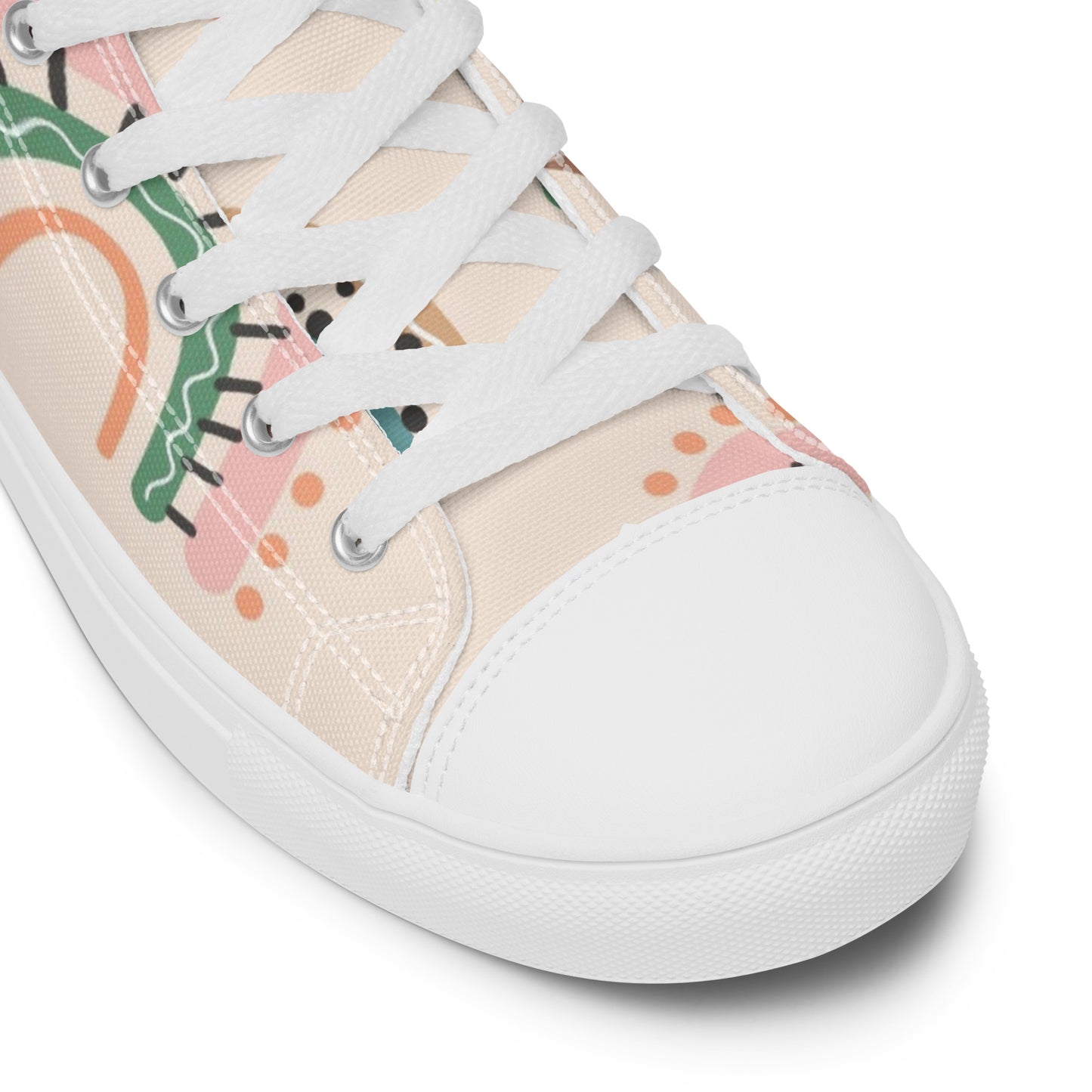 Women’s high top canvas shoes